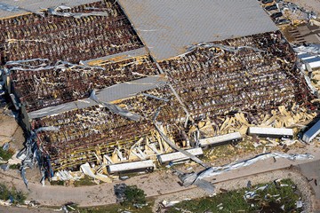 Badai Tornado Ganas Landa Wisconsin, Infrastruktur Rusak dan Ribuan Warga Gelap Gulita