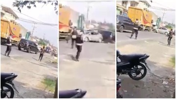 Dramatis, Kapolsek Terpental Saat Jaringan Narkoba Nekat Terobos Barikade Polisi di Way Kanan