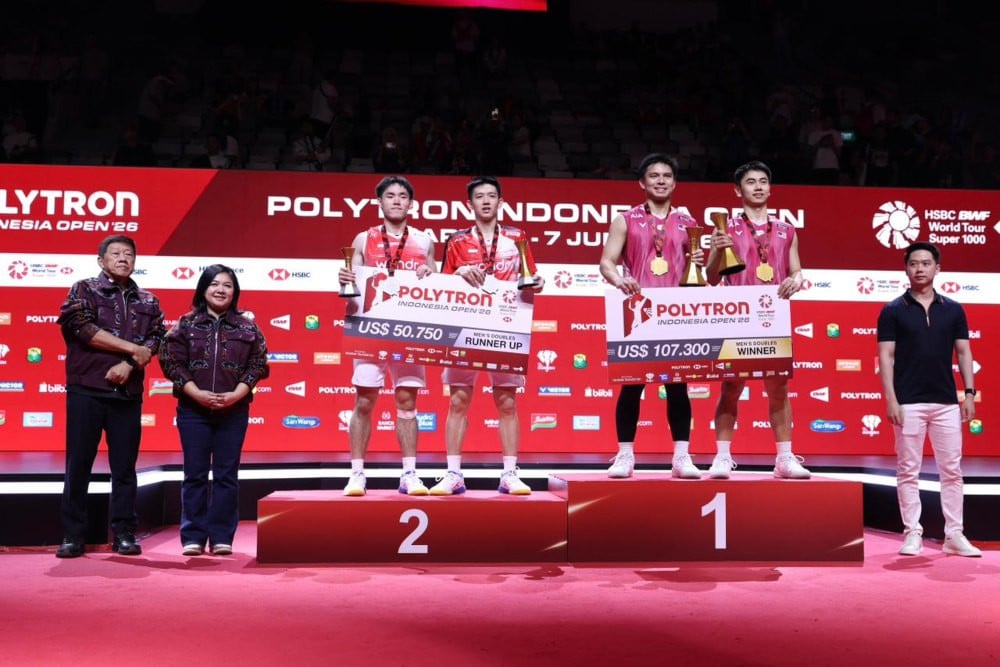 Pelajaran Berharga di Final Indonesia Open 2026: Tekad Bulat Raymond/Joaquin Usai Takluk dari Wakil Malaysia