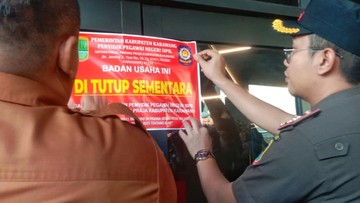 Satpol PP Karawang Tindak Tegas Helen's Night Mart Imbas Dugaan Pelanggaran Izin dan Aktivitas Menyimpang
