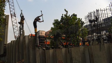 Pemkot Jakarta Percepat Pembangunan Turap Kali Cideng Atas Demi Perayaan HUT Kota ke-499