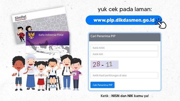 Cara Cek Beasiswa PIP Secara Online. (Foto: Instagram/@sobatpip)