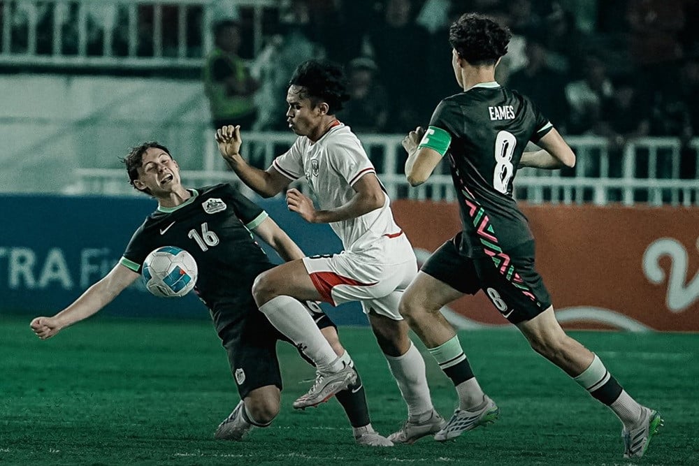 Hasil Timnas U-19 Indonesia vs Australia, Garuda Muda kalah 0-1. / Instagram Timnas Indonesia