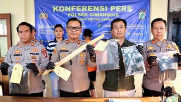 Pelaku Pembacokan Ibu dan Anak di Depok Saat Terjadi Aksi Perampokan Berhasil Diringkus Polisi