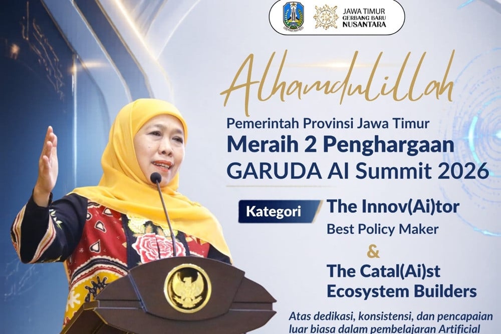 Perkuat AI, Gubernur Khofifah Antar Jatim Raih Dua Penghargaan Nasional
