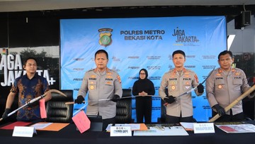 Perselisihan Dunia Maya Berujung Maut, Polisi Bekasi Tangkap Enam Pelaku Pengeroyokan Remaja