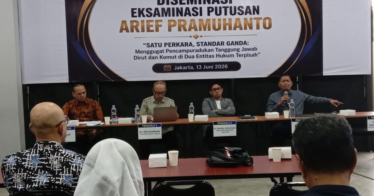 Vonis Eks Dirut Indofarma Disorot Ahli Hukum, Layak PK Karena Lemah Konstruksi