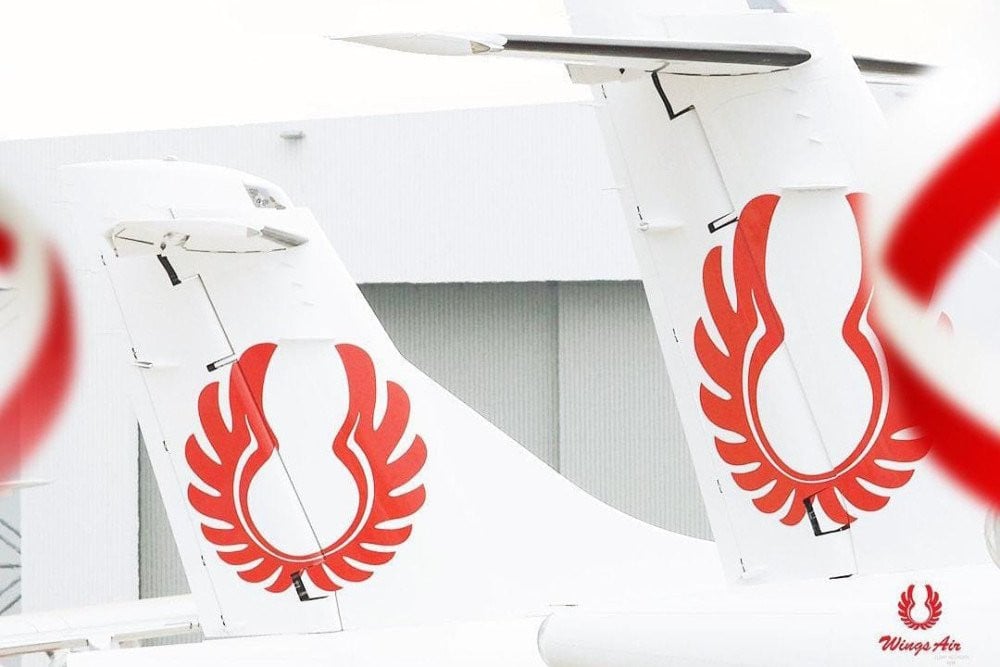 Logo Wings Air di ekor pesawat/ Instragram Wings Air