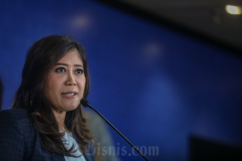 Menteri Komunikasi dan Digital (Menkomdigi) Meutya Hafid./Bisnis-Eusebio Chrysnamurti