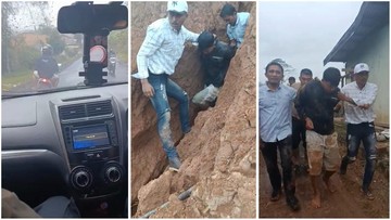 Aksi Nekat Pencuri Motor di Lampung Barat: Lompat ke Jurang 10 Meter Saat Terdesak Polisi dan Warga