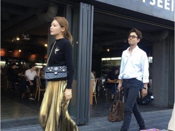 Sooyoung SNSD dan Jung Kyung Ho putus setelah 14 tahun berpacaran. Foto: dok. Twitter