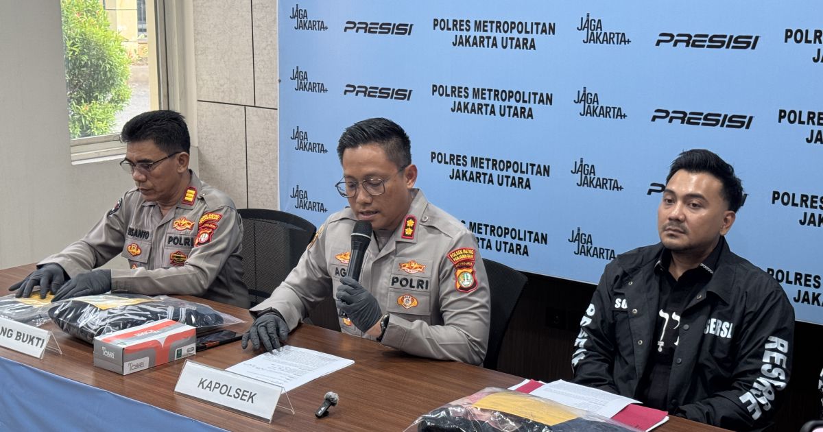 Polsek Metro Penjaringan mengungkap kasus percobaan penculikan terhadap seorang pria lansia di PIK, Jakarta Utara. [Foto: Jakarta Hype]