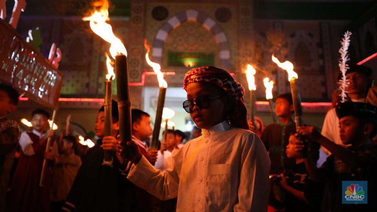 Foto: 1 Muharram (CNBC Indonesia/Tri Susilo)