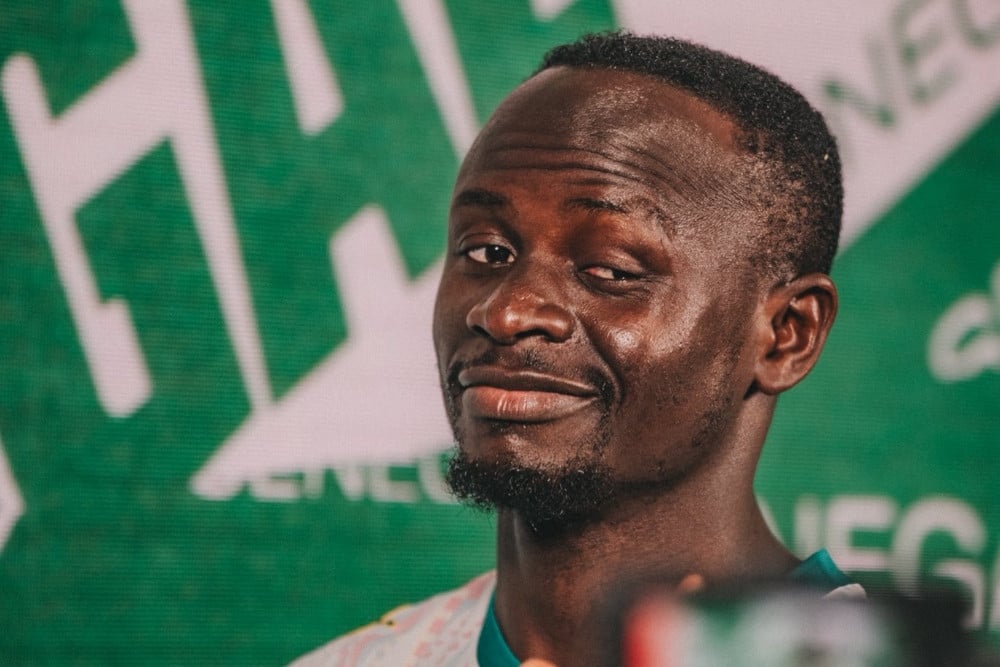 Kapten tim nasional sepak bola Senegal, Sadio Mane,/X-GaindeYi