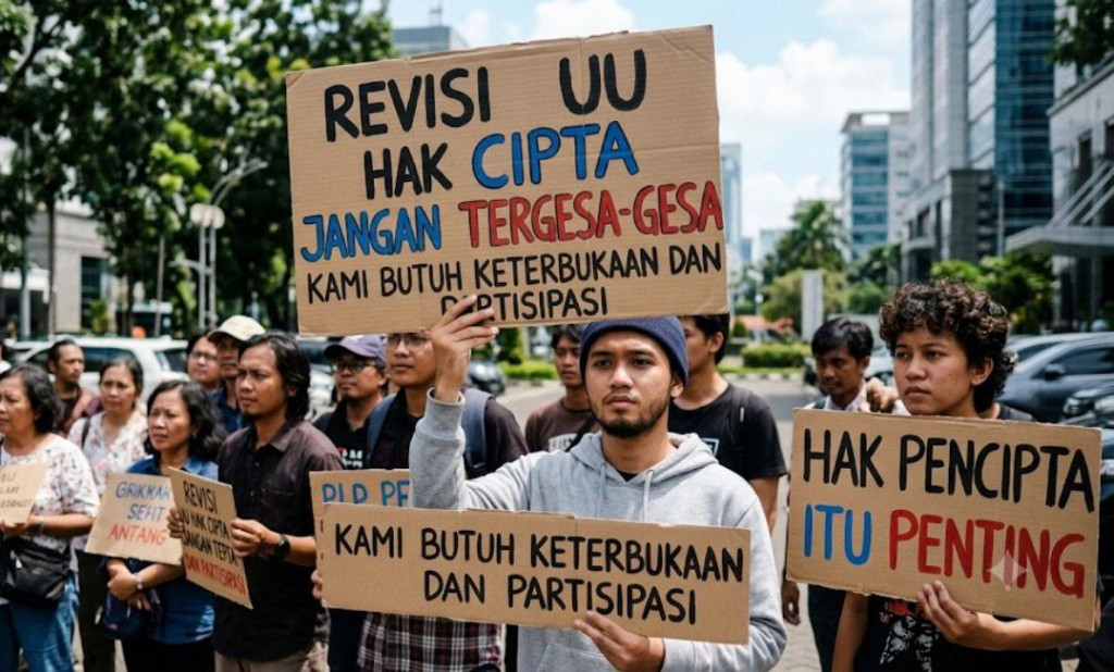 Revisi UU Hak Cipta. Foto: Istimewa