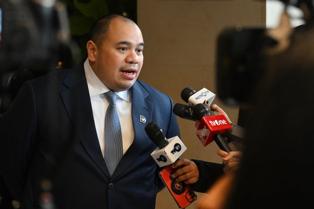CIO Danantara Indonesia Pandu Sjahrir di sela-sela kunjungan kerja ke Washington DC, AS./dok. Danantara