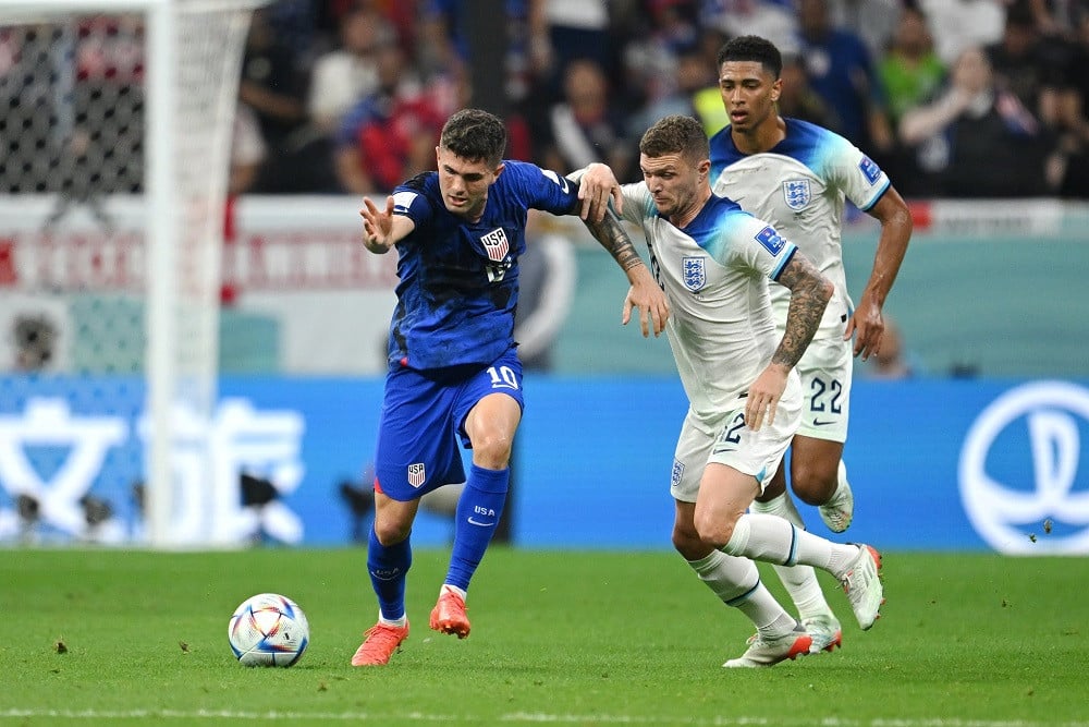 Hasil timnas Inggris vs Amerika Serikat di Piala Dunia 2022/Twitter @England