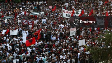 Gelombang Protes Meluas di Albania: Warga Tolak Proyek Resor Mewah Terkait Keluarga Trump