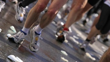 Efek dehidrasi saat marathon. Foto: Getty Images/GAPS