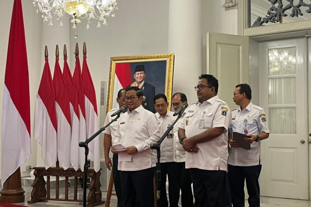 Direktur Jenderal Politik dan Pemerintahan Umum Kemendagri Akmal Malik mengapresiasi Pemerintah Provinsi (Pemprov) DKI Jakarta karena mampu menjaga stabilitas inflasi. / Bisnis-Reyhan Fernanda Fajarihza