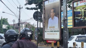 Baliho Ulang Tahun Presiden Jokowi di Solo Picu Kekecewaan Partai Gerindra Daerah