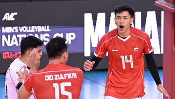 Drama Lima Set Kunci Kemenangan Dramatis Timnas Voli Indonesia atas Thailand di AVC Cup 2026