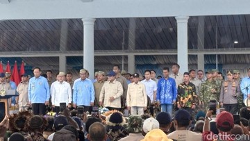 Momen Akrab Presiden Prabowo Singgung Kesamaan Nama dengan Panglima TNI dan Kapolri di Gorontalo
