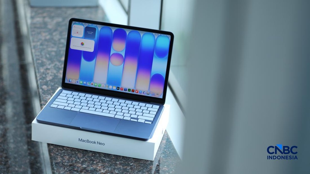 Foto: Macbook Neo. (CNBC Indonesia/Tri Susilo)