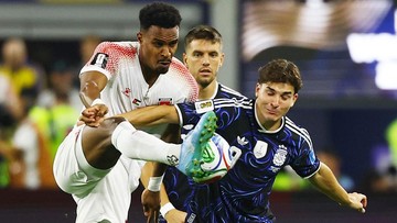 Tanpa Messi, Argentina Amankan Keunggulan Dua Gol di Babak Pertama Kontra Yordania