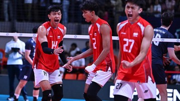 Kebahagiaan Farhan Halim Usai Timnas Voli Indonesia Raih Gelar Juara Bergengsi AVC Men's Cup 2026