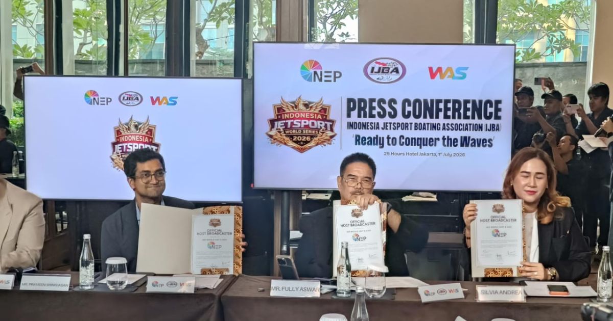 Resmi, NEP Pegang Hak Siar Indonesia JetSport World Series 2026