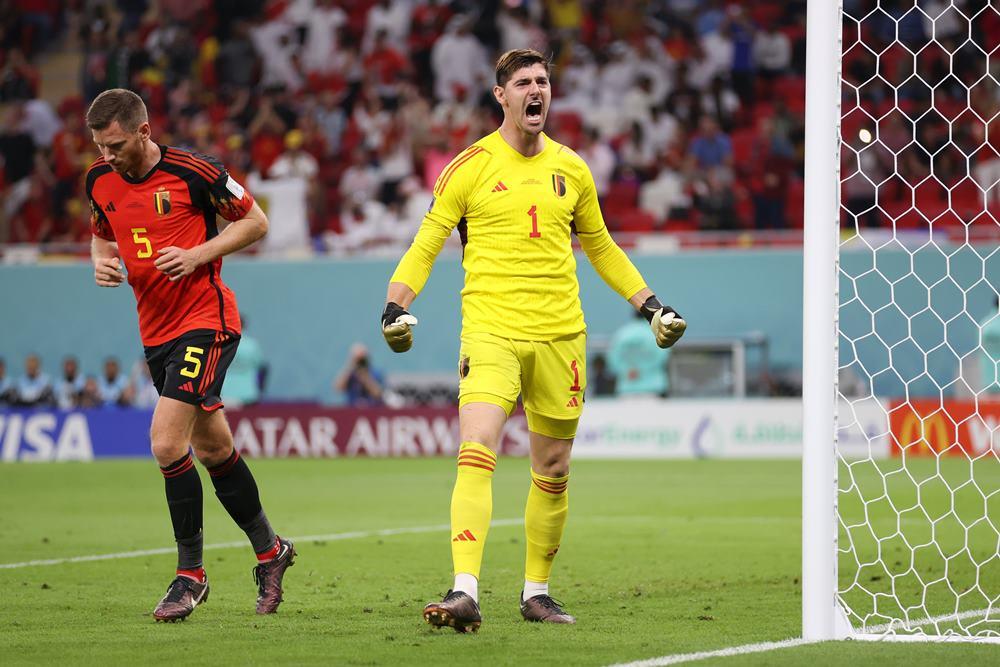 Kiper Timnas Belgia, Thibaut Courtois di Piala Dunia 2022/FIFA