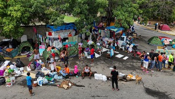 Venezuela Hadapi Krisis Kemanusiaan Pasca Gempa Kembar, Ribuan Warga Terpaksa Mengungsi di Ruang Terbuka