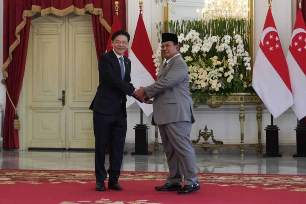 Perdana Menteri (PM) Singapura Lawrence Wong akan melakukan kunjungan kenegaraan ke Jakarta. Wong dijadwalkan menggelar pertemuan dengan Presiden RI Prabowo Subianto pada Senin (6/7/2026). / Bisnis-Akbar Evandio