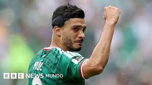 Pie de foto, Raúl Jiménez, de 35 años, ha anotado dos goles en el Mundial 2026.