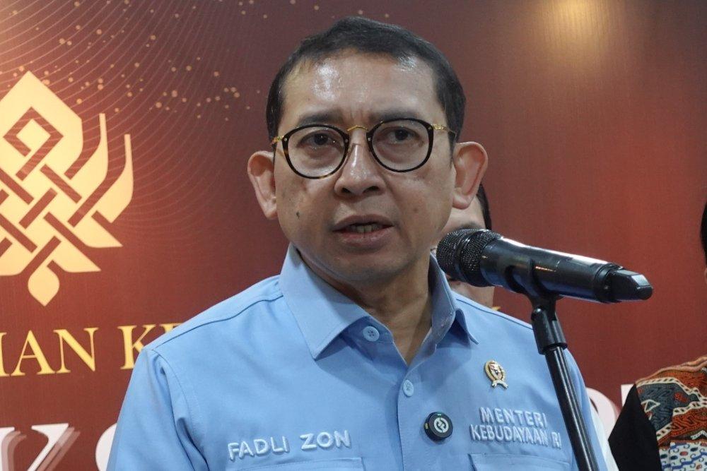 Menteri Kebudayaan Fadli Zon. JIBI/Chelsea Venda