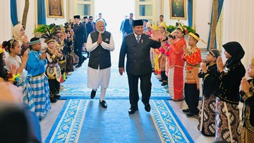 Komitmen Kuat Indonesia-India: Prabowo dan Modi Sepakati Visi Masa Depan Bersama dalam Jamuan Kenegaraan