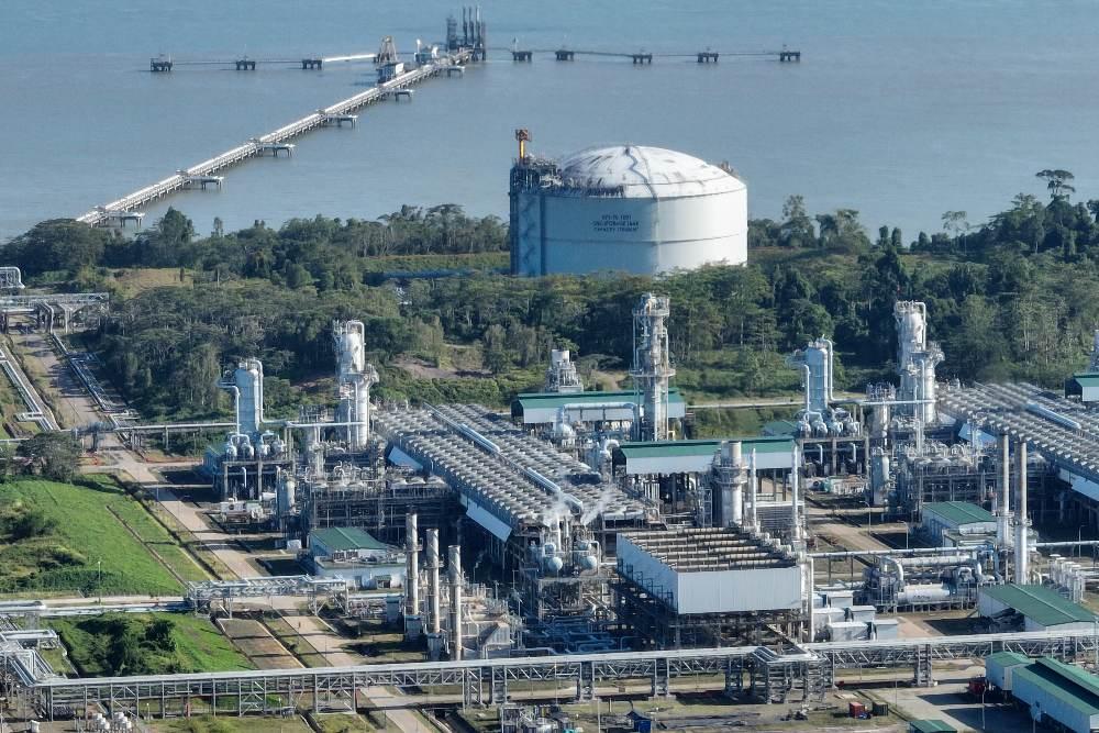 Proyek LNG Tangguh Train 3 di Teluk Bintuni, Papua Barat - BP Indonesia