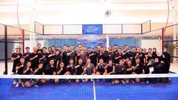 Sinergi Polri dan Jurnalis Terjalin Erat Lewat Turnamen Padel Bhayangkara Cup 2026