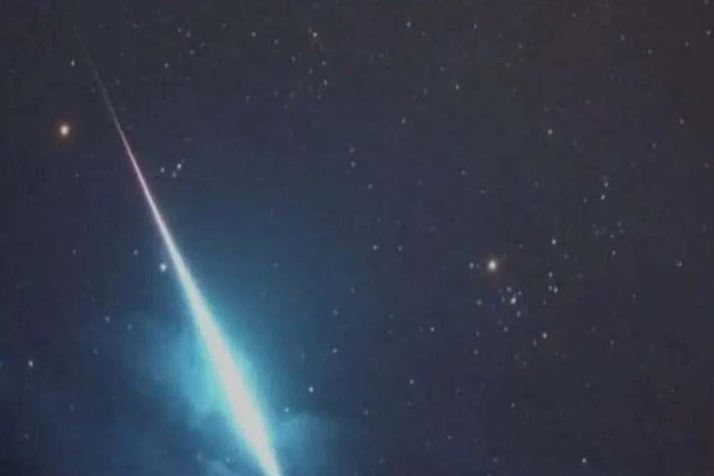 Ilustrasi meteor/BRIN