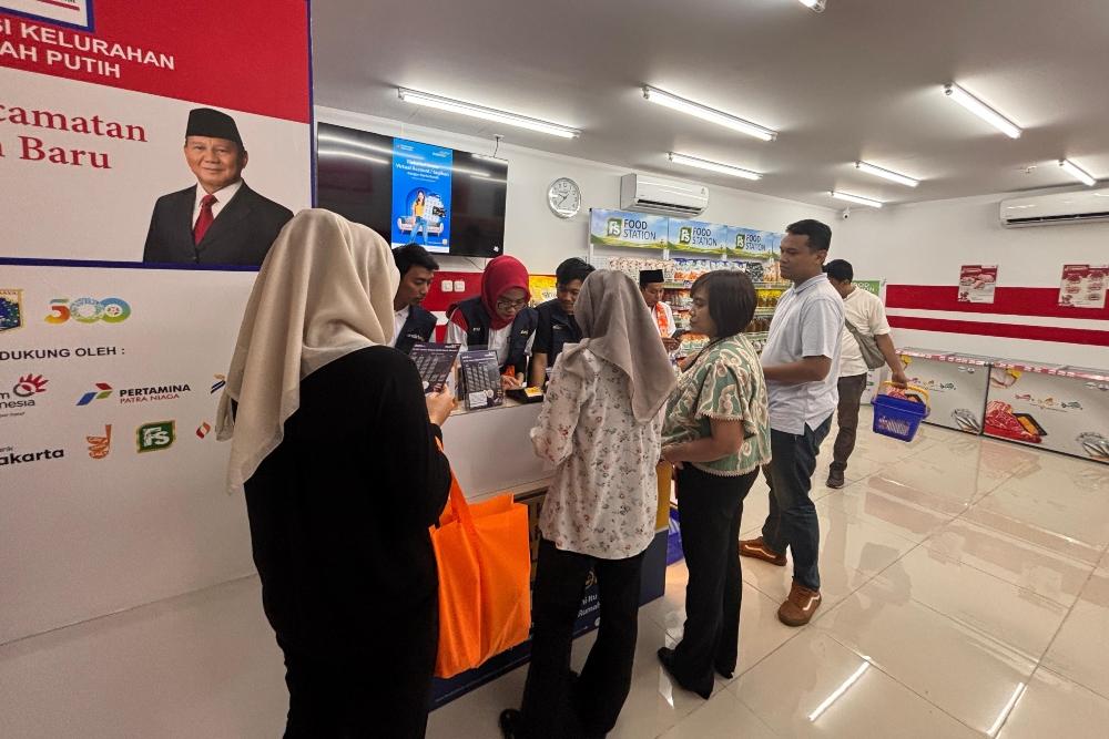 Koperasi Kelurahan Merah Putih Melawai, Kebayoran Baru, Jakarta Selatan, Senin (21/7/2025) - BISNIS/Jessica Gabriela Soehandoko.