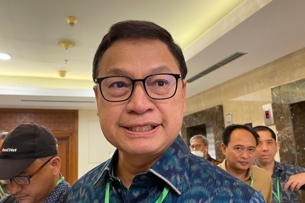 Kepala Badan Pengawas Obat dan Makanan (BPOM) Taruna Ikrar saat ditemui di sela-sela Seminar Nasional bertajuk Membangun Peradaban Teknologi Pangan untuk Future and Healthy Food di Hotel Grand Sahid Jaya, Jakarta Pusat, Selasa (14/7/2026). JIBI/Bisnis-Rika Anggraeni