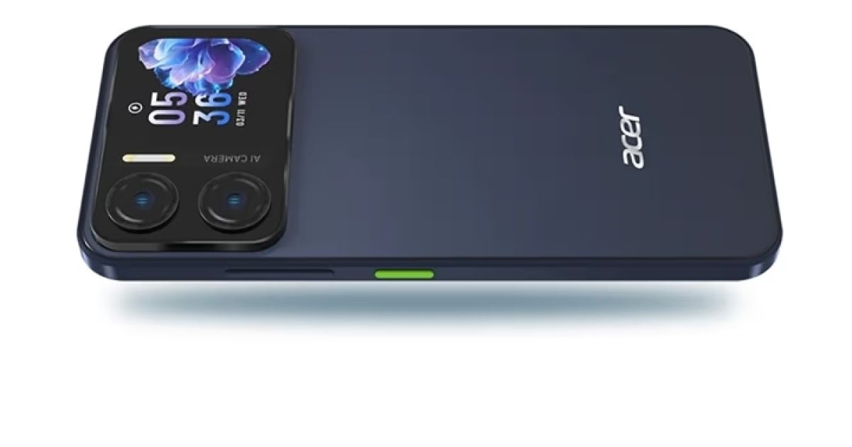 Acer Sospiro A15 Resmi Meluncur, Punya Layar Belakang Unik untuk Selfie dan Notifikasi (Foto: Acer Sospiro A15/ACER)