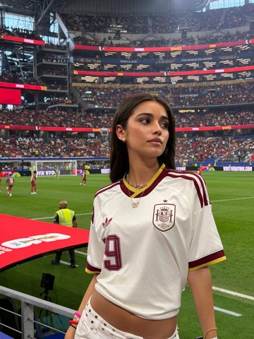 Lamine Yamal didukung pacarnya Ines Garcia di Piala Dunia 2026. Foto: Getty Images/NurPhoto