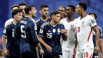 Babak Pertama Duel Sengit Inggris vs Argentina di Semifinal Piala Dunia Berakhir Tanpa Gol