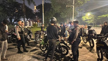 Pencegahan Dini: Patroli Gabungan Berhasil Bubarkan Aksi Balap Liar di Cipayung