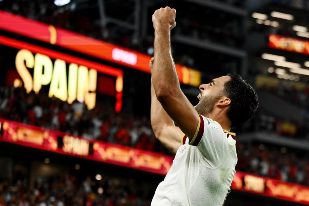 Pertandingan Portugal vs Spanyol dalam 16 besar Piala Dunia./ Fifa
