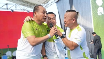 Sinergi Polri, TNI, dan Kejaksaan Ramaikan Riau Bhayangkara Run 2026