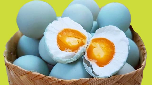 Telur asin. DOK