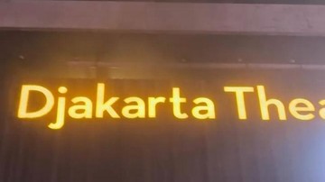 Dapur XXI Djakarta Theater Dilalap Si Jago Merah Malam Hari